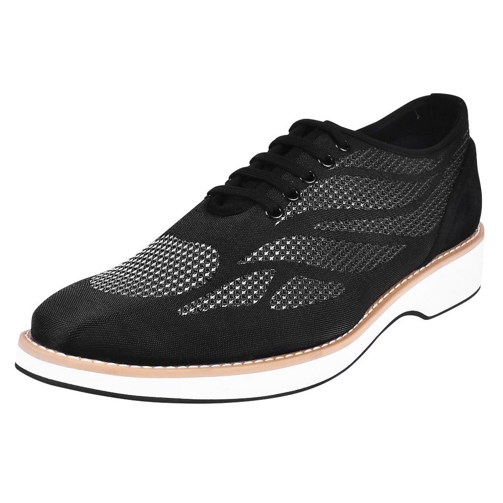 Lava Singh Mens Casual Textile Printed Laceup Shoes